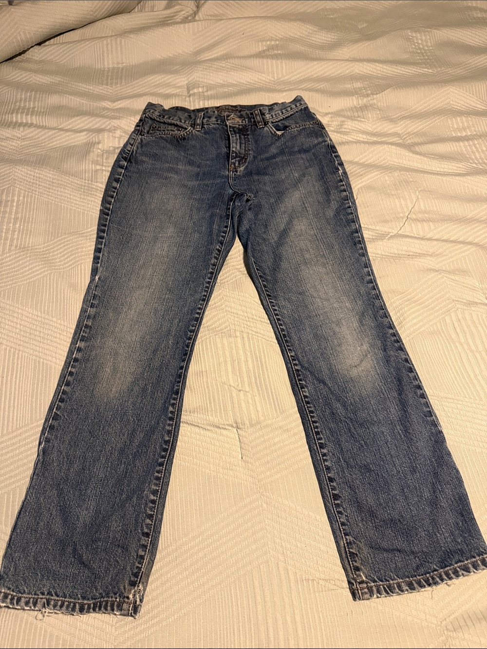 Lauren Ralph Lauren Women's Straight-Leg Jeans in Blue Denim